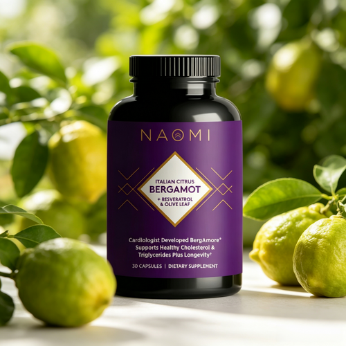 NAOMI Italian Citrus Bergamot 500mg 30-Day Supply